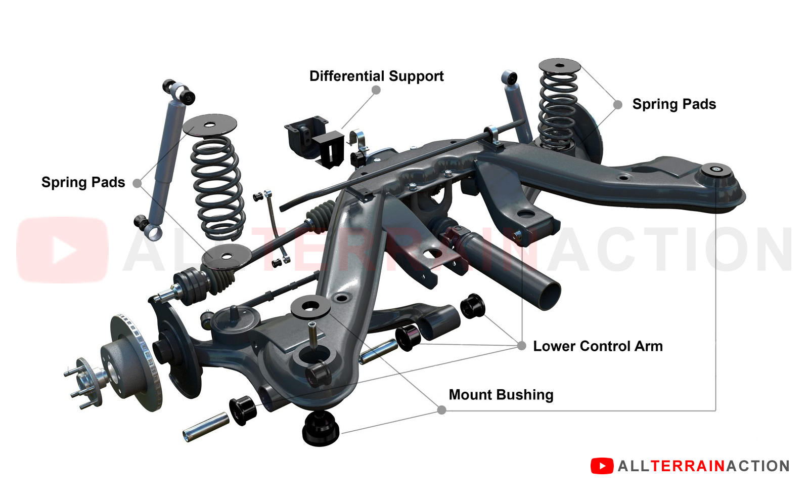 Rear Holden Adventra Suspension