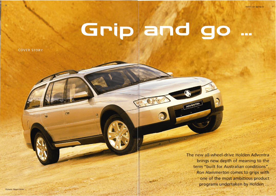 Holden Lion Gripping Tale Spring 2003 Edition