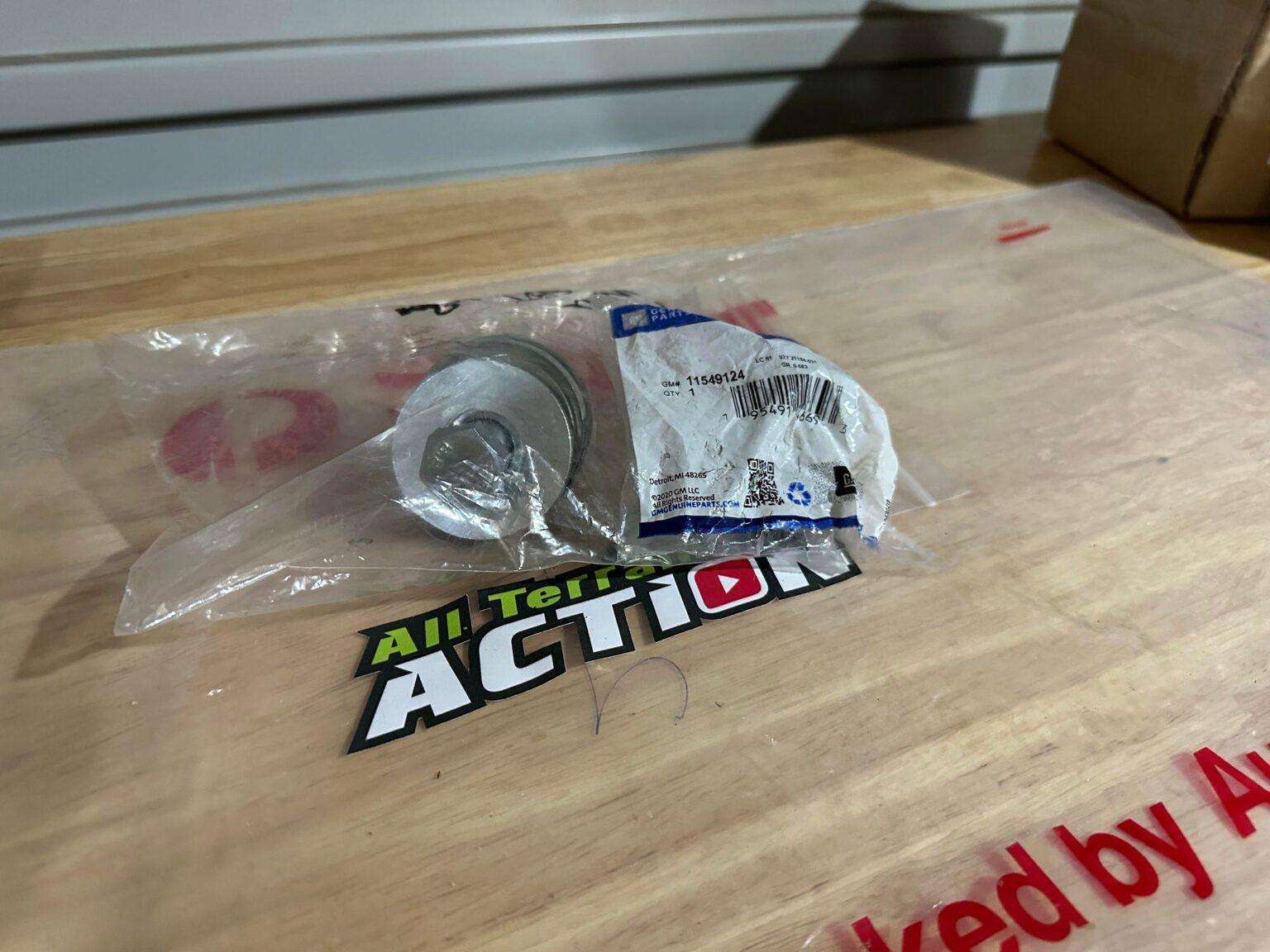 Genuine Balancer Bolt GM 11549124 and Install Press Alloytec Kit All