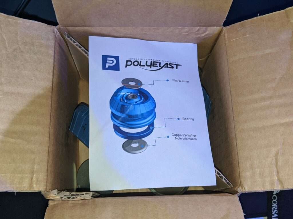 Polyelast (SuperPro) Strut Top + Bearing-Standard - Front (Holden VR-VZ ...